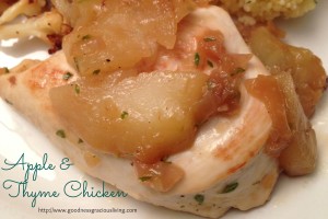 Apple & Thyme Chicken – A Sweet and Savory Recipe