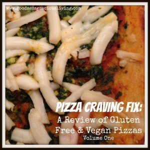 Pizza Craving Fix: A Review of Gluten Free and Vegan Pizzas, Vol 1