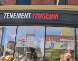Outside the museum