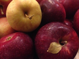 Check out these beautiful, local apples!