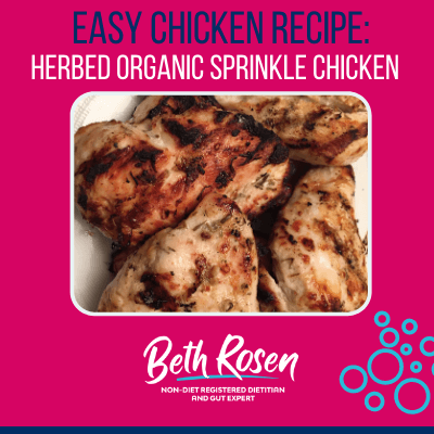 Easy Chicken Recipe: Herbed Organic Sprinkle Chicken