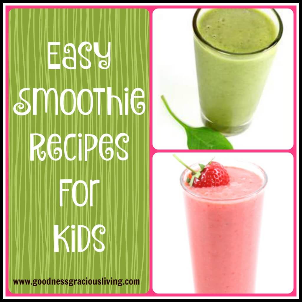 easy smoothie recipe kids Beth Rosen, RD