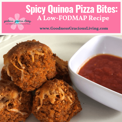 Spicy Quinoa Pizza Bites: A Low-FODMAP Recipe!